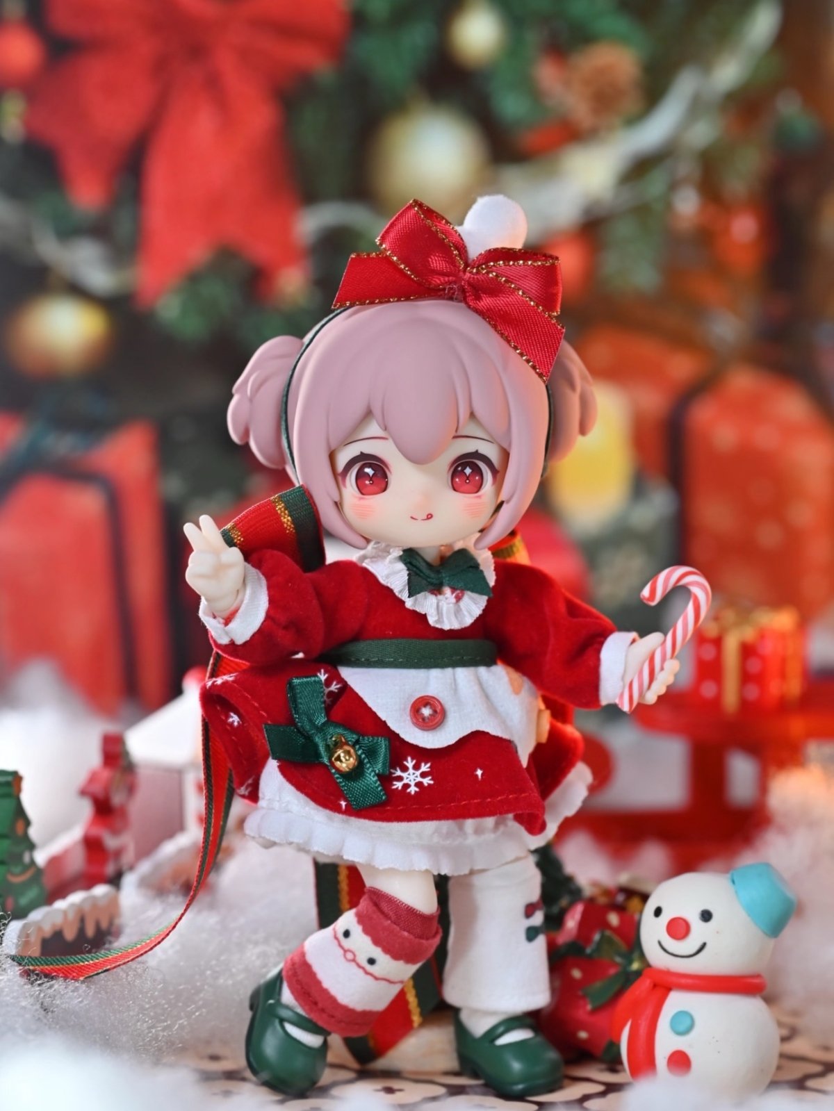 Nagi Christmas Wishing Party Series 1/12 BJD Figures Puffs & Cookies - Image 6