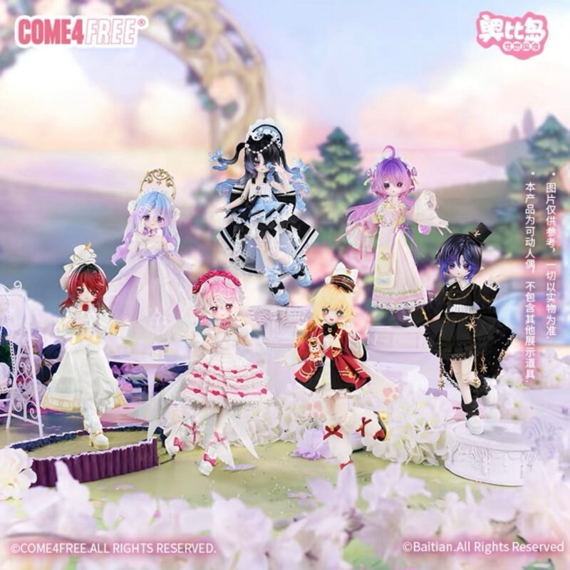 Come4free Minty X Oobi Island Dreamland Series 1/12 BJD Figure Blind Box